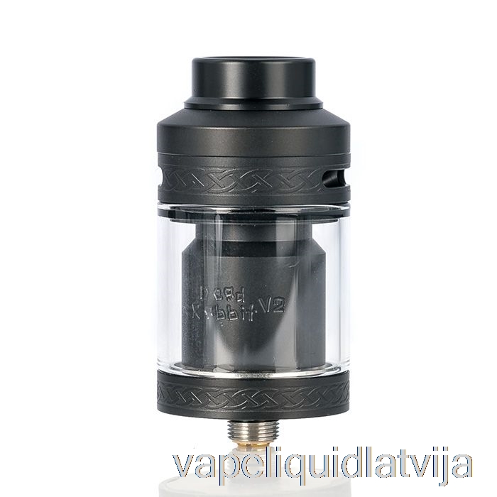 Hellvape Dead Rabbit V2 25mm Rta Matēts Full Black Vape šķidrums